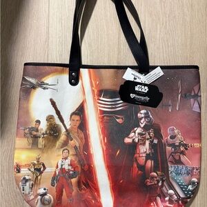 Loungefly Star Wars Red and Black Laptop Bag